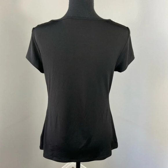 Saks Fifth Avenue  Black Label Cowl Neck Blouse - Picture 4 of 13